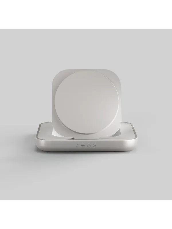 ZENS Magnetic Nightstand Charger - White