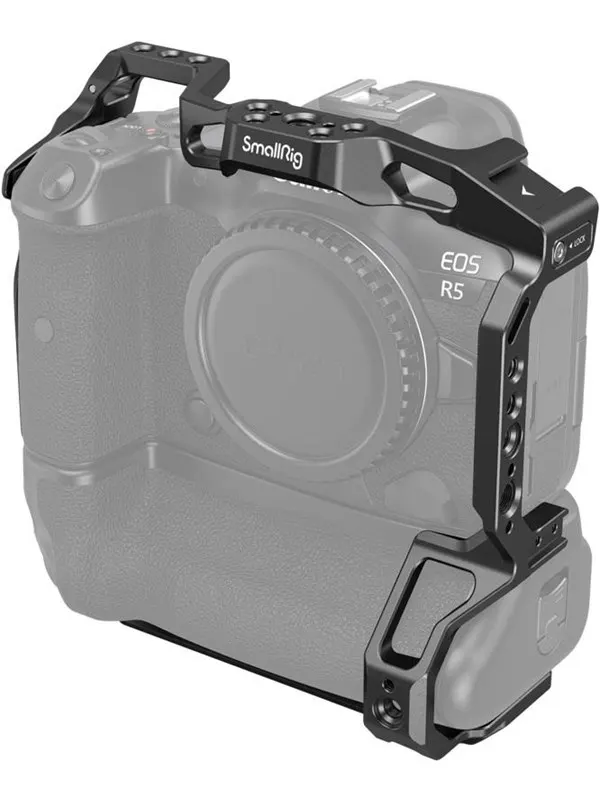 SmallRig 3464 Cage for Canon EOS R5 / R6 / R5C / R6 Mark II with BG-R10 Battery Grip
