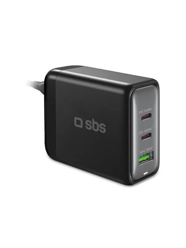 SBS 100 Watt GaN-laddningsstation - Svart