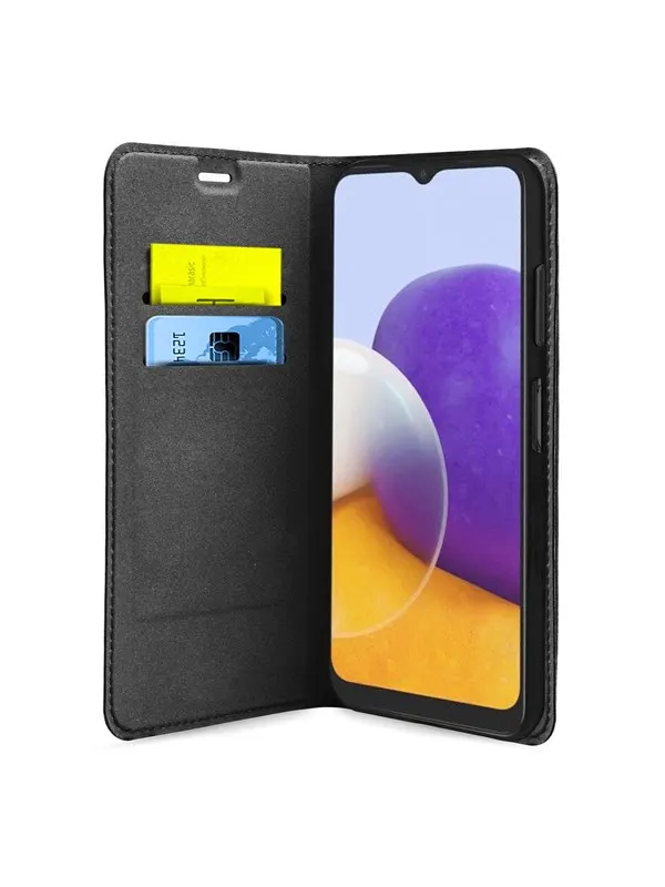 SBS Book Wallet Lite Case för Samsung Galaxy A22 5G® - Svart