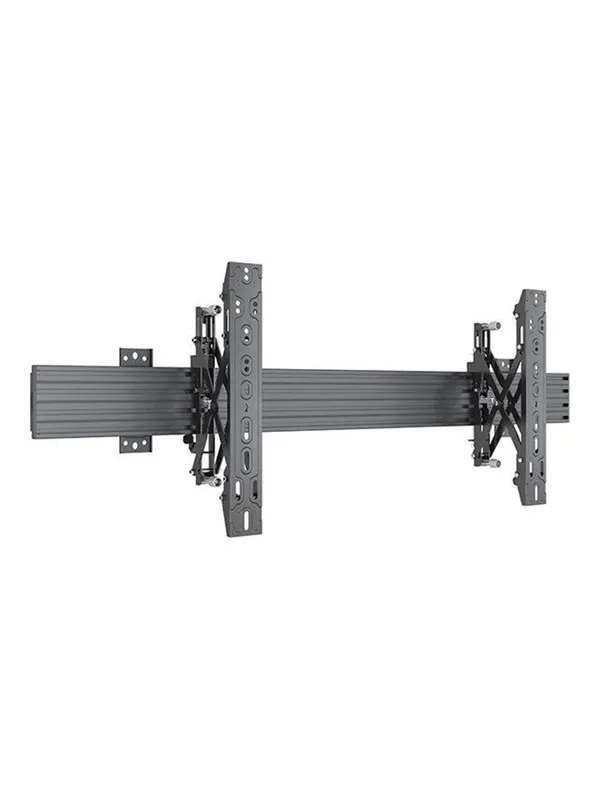 Multibrackets MBW1U 1000 mounting kit - adjustable single side - for flat panel - black - Max 40 kg - recommended for 98"