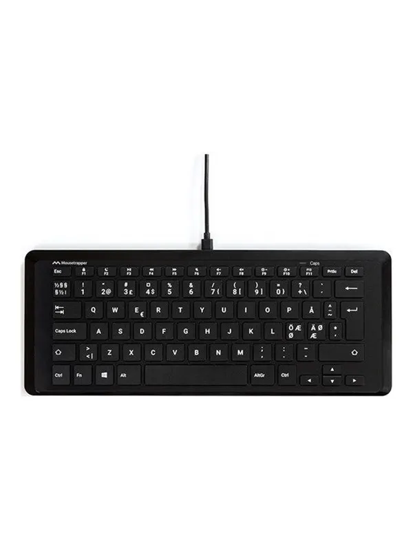 Mousetrapper Type Mini - Tangentbord - Nordisk - Svart