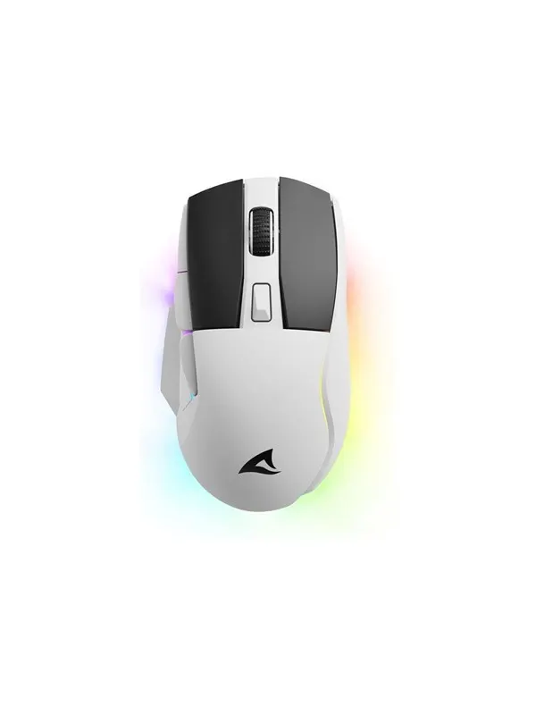 Sharkoon SKILLER SGM50W - Mouse - Optic - 6 knappar - Vit
