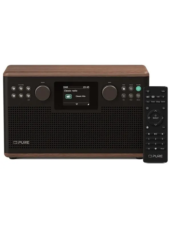 PURE Classic H6 - DAB+ radio - Brun