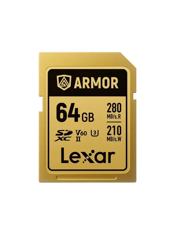 Lexar Armor Gold SD - 280MB/s - 64GB