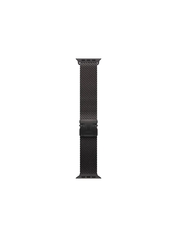 Apple 49mm Black Titanium Milanese Loop - Medium