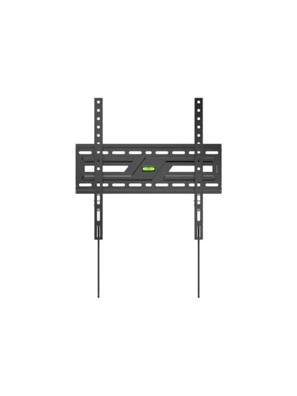 Deltaco mounting kit - for curved / flat panel - heavy-duty.75 kg fixed - black - Max 75 kg - recommended for 75"