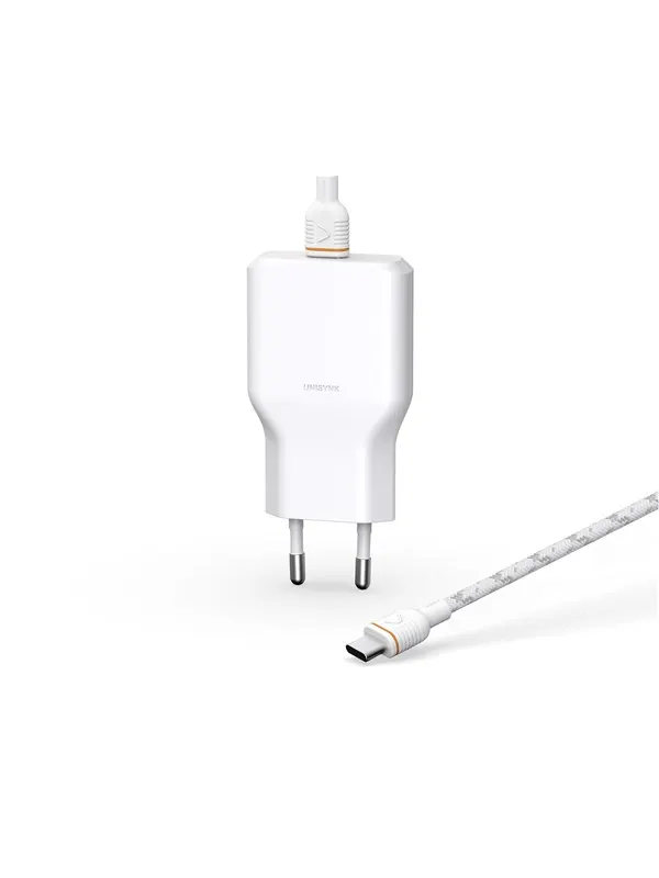 Unisynk USB-C Charger Kit DP 36W Slim - White