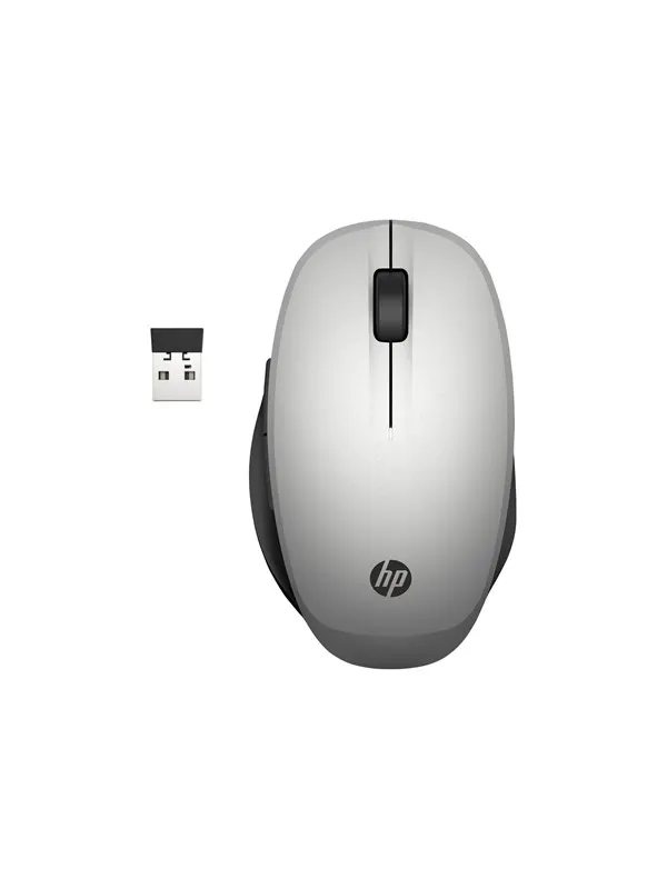HP Dual Mode - Mouse - Optic - Silver