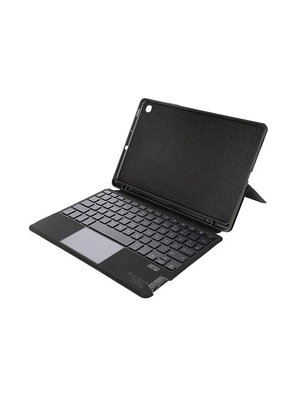Samsung Tucano F-TUCBCKTABS6L - keyboard and folio case (book cover) - with trackpad - QWERTZ - black Input Device - Tastatur &amp; Folio set - Svart