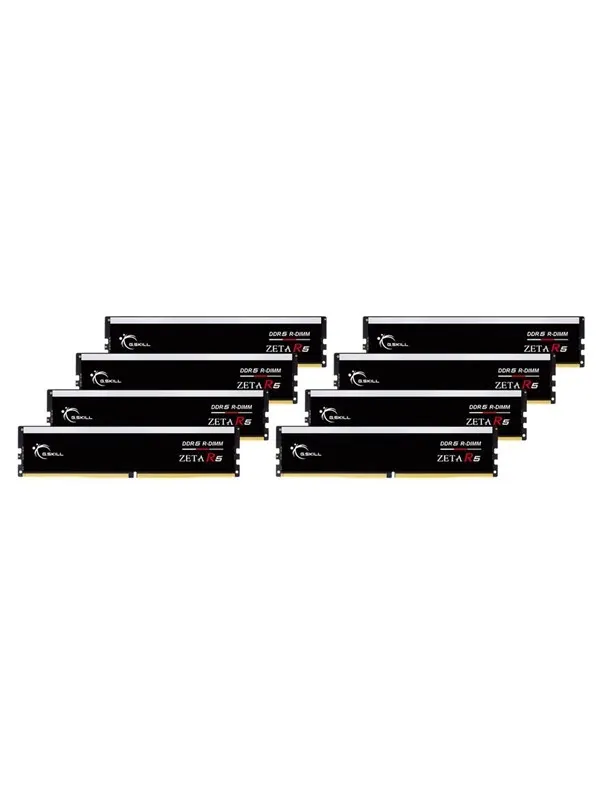 G.Skill Zeta R5 DDR5-6400 - 384GB - CL32 - Octa Channel (8 pcs) - Intel XMP - Svart