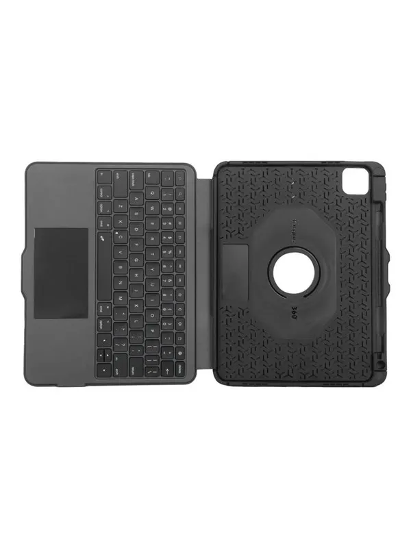 Targus Versavu - keyboard and folio case - with trackpad - QWERTZ - German - black Input Device - Tastatur & Folio set - Tysk - Svart