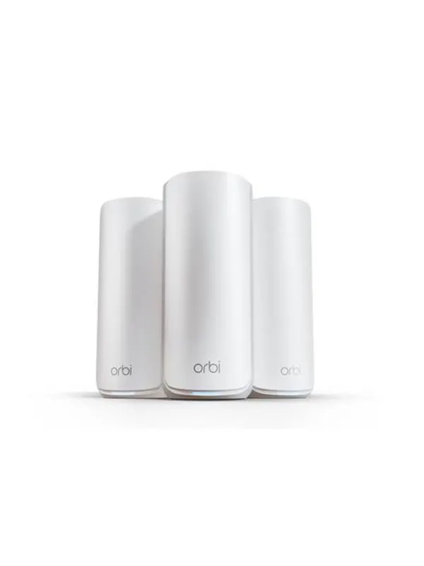 Netgear Orbi 870 Series RBE873 - Wi-Fi system - Wi-Fi 7 - desktop - Mesh router 802.11a/b/g/n/ac/ax/be (Wi-Fi 7)