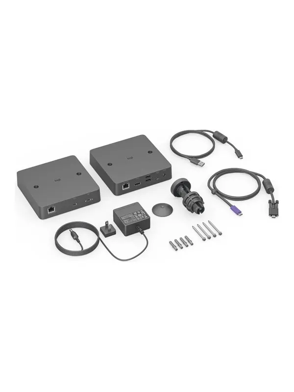 Logitech Extend - video/audio extender - USB-C 10Mb LAN