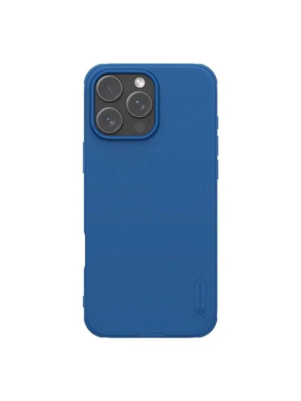 Nillkin Super Frosted Shield Pro Magnetic case for iPhone 16 Pro (blue)