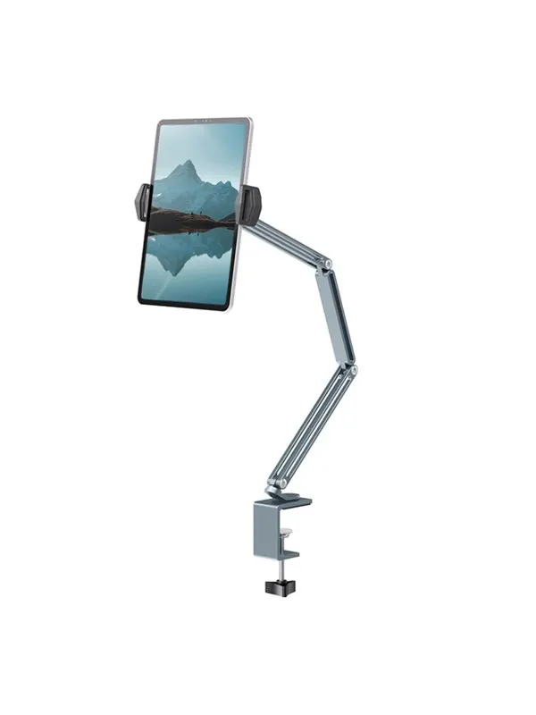 Desire2 Tablet Holder Flex Arm Mount for 12.9" Silver