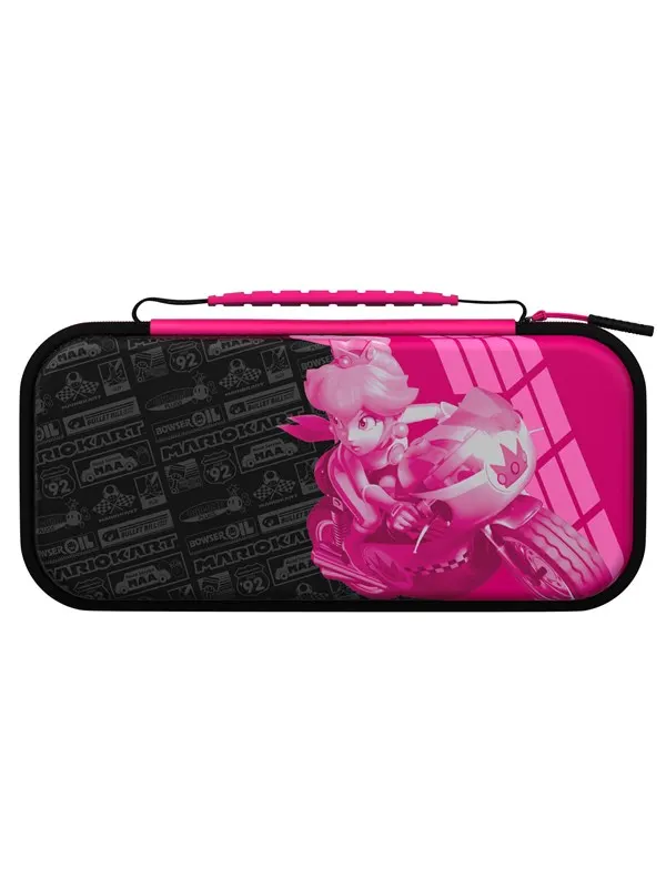 PDP Travel GLOW Case Grand Prix Peach Licensed - Miscellaneous Bag - Nintendo Switch