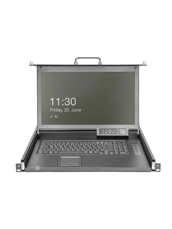 17" DIGITUS KVM console - Full HD (1080p) - 17"