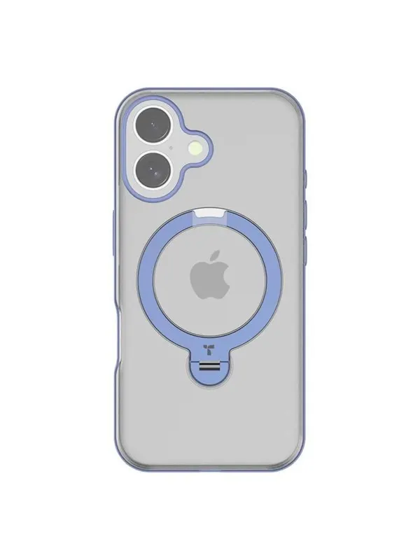 Torras Ostand Spin Case for iPhone 16 (Blue)