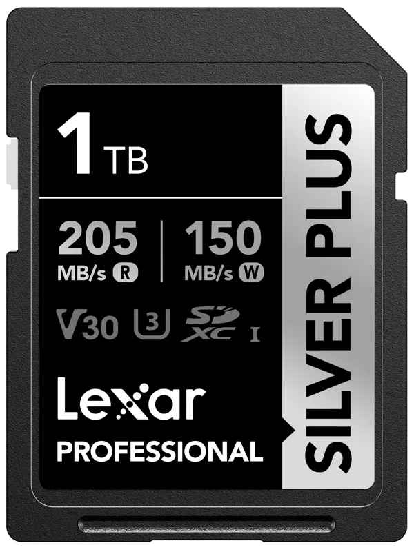 Lexar Professional SILVER PLUS SDXC - 205MB/s - 1TB
