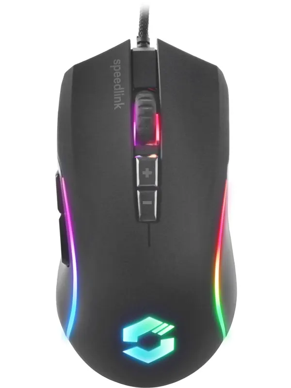 Speed-Link ZAVOS - Mouse - Optic - 7 knappar - Svart
