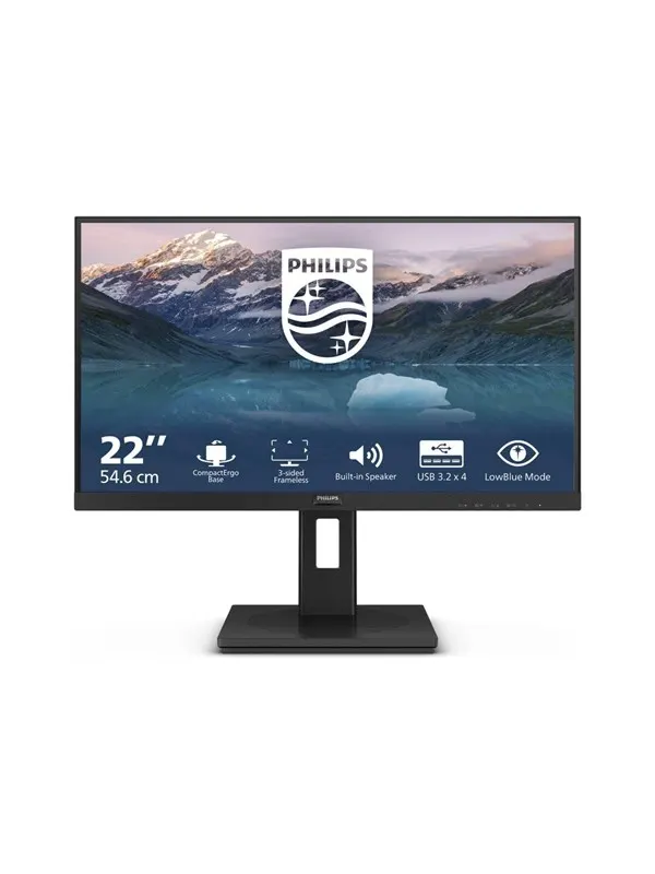 22" Philips S-line 222S9JML - 1920x1080 (FHD) - 75Hz - VA