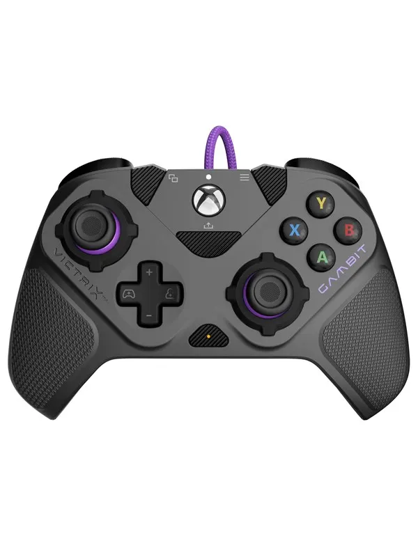 PDP Victrix Gambit Prime - Grey - Wired Controller - Microsoft Xbox One