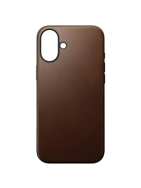 Nomad Modern Leather Case - iPhone 16 Plus | Brown | Leather