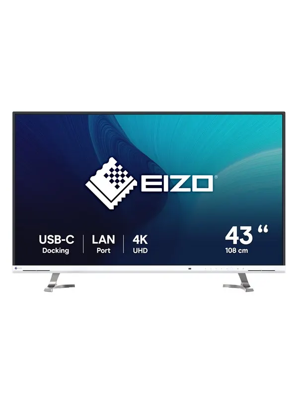 42" EIZO FlexScan EV4340X-WT - 3840x2160 (4K - IPS - 94W USB-C