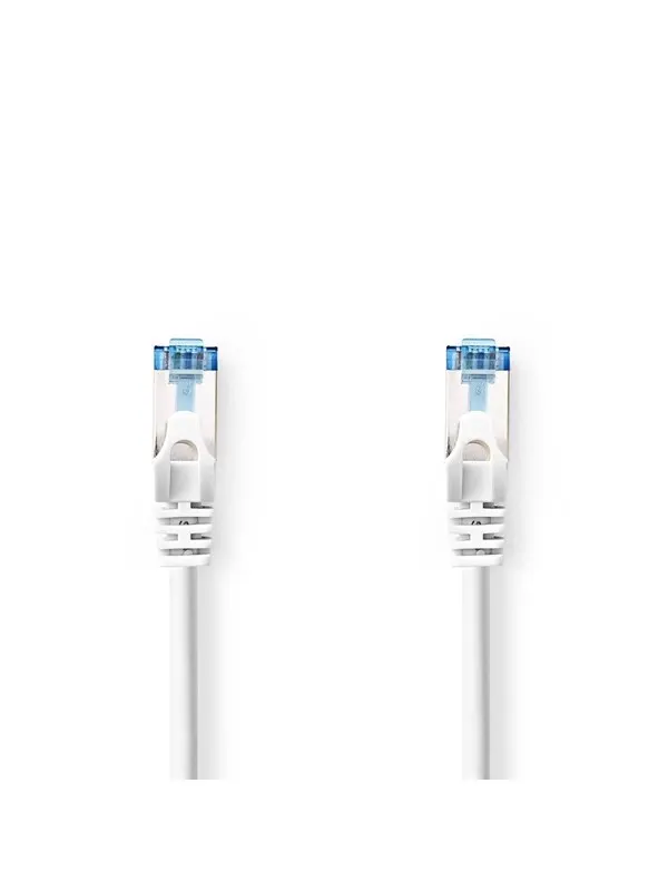 Nedis CCGL85330WT10 networking cable - Vit - 1m