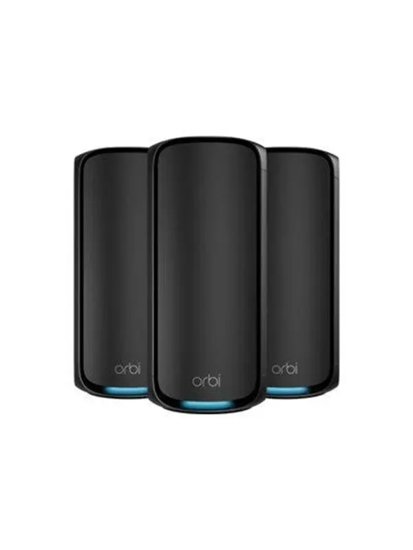 Netgear Orbi 970 Series RBE973SB - Wi-Fi system - Wi-Fi 7 - desktop - Mesh router 802.11a/b/g/n/ac/ax/be (Wi-Fi 7)