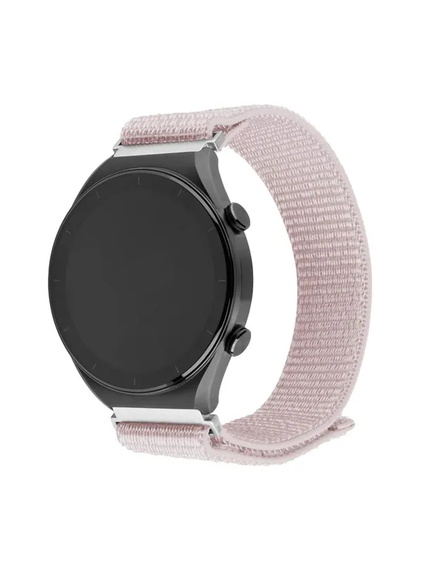 FIXED Nylonrem för Smartwatch Universal 20 mm Rosa Guld