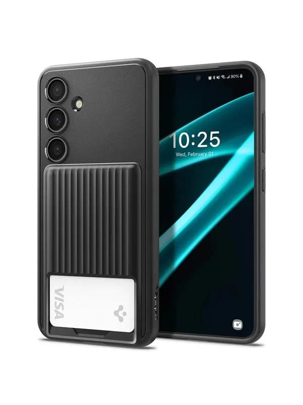 Spigen Liquid Slot - matte black - Samsung Galaxy S24+