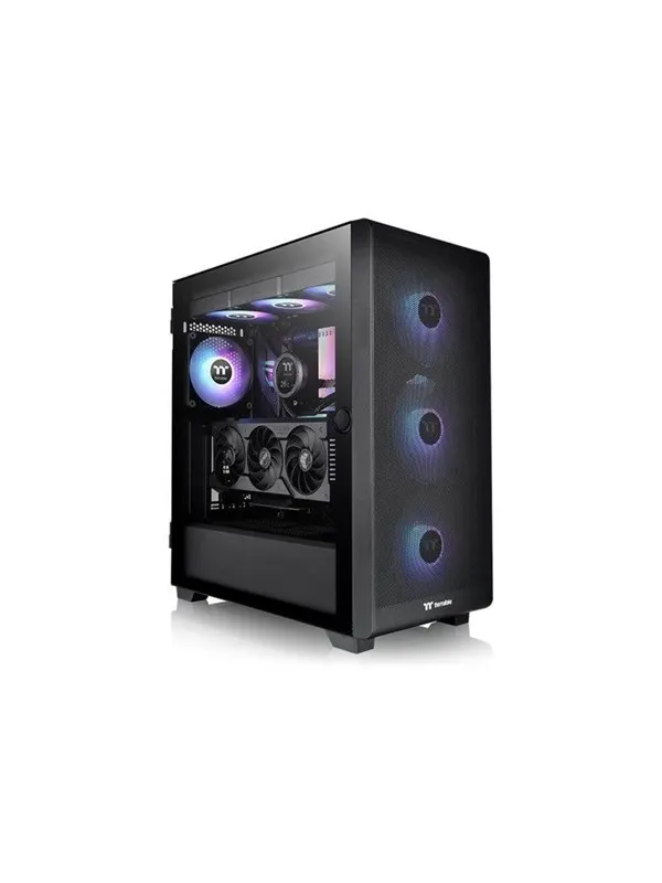 Thermaltake S Series S250 TG ARGB - Chassi - Tower - Svart