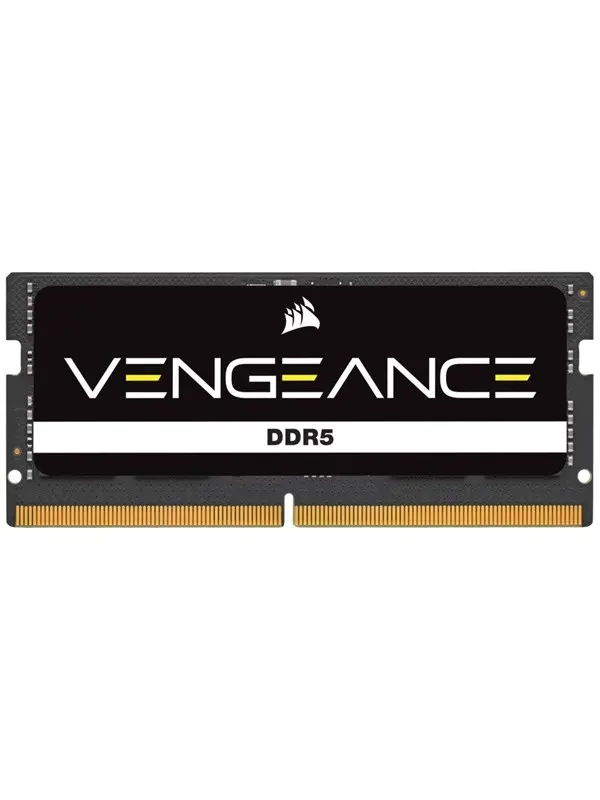 Corsair Vengeance SODIMM DDR5-5200 - 24GB - CL44 - Single Channel (1 pcs) - Intel XMP - Svart