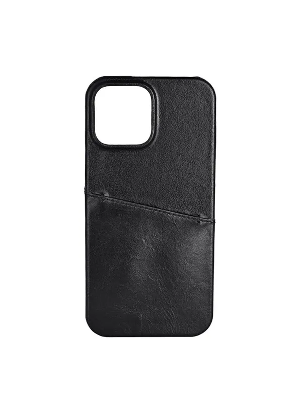 Buffalo Phone Case Leather Black - iPhone 13 Pro Max