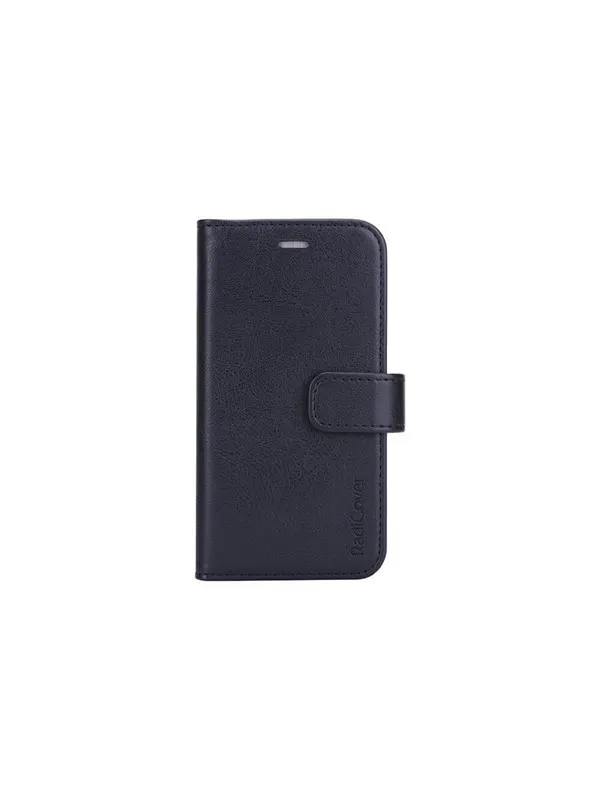 Radicover Wallet Case iPhone 12 Mini Anti-Radiation Flipcover RFID Black
