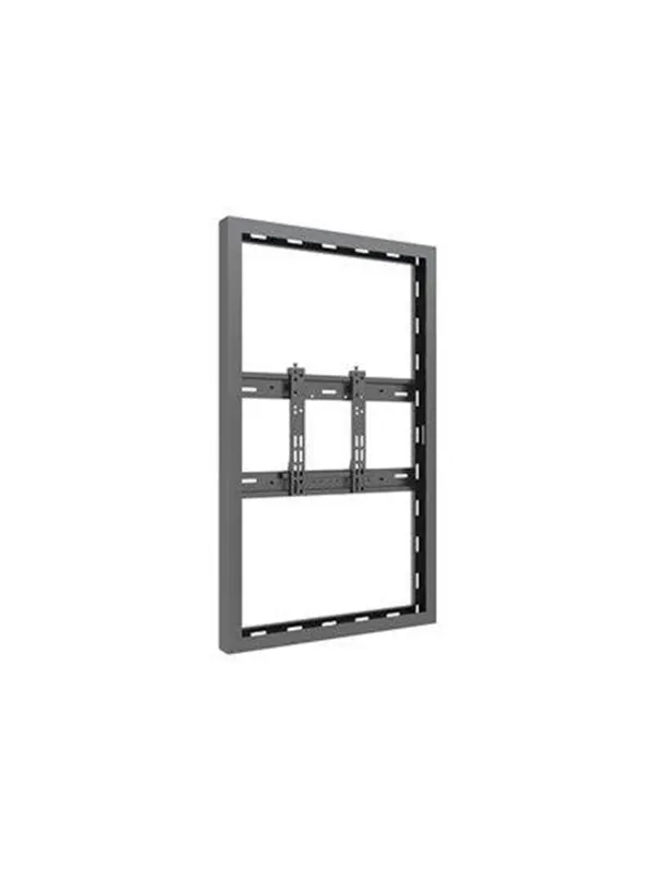 Multibrackets M Pro Series enclosure - Slim - for flat panel - universal - black - Max 25 kg - recommended for 43"