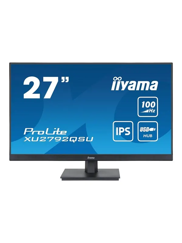 27" iiyama ProLite XU2792QSU - 2560x1440 (QHD) - 100Hz - IPS