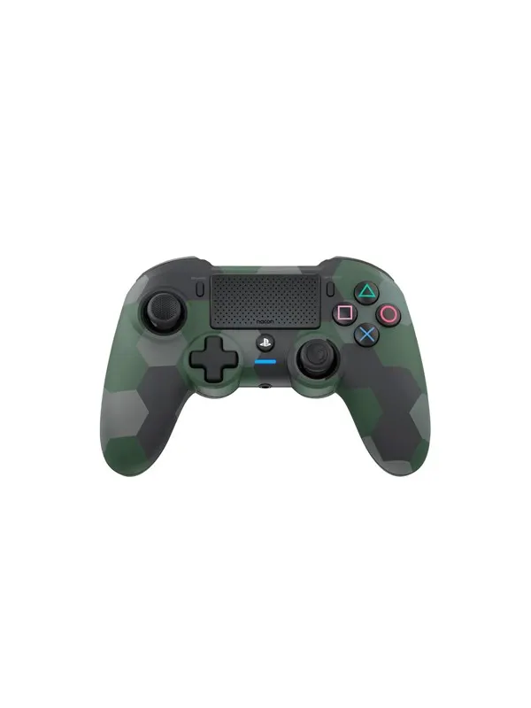 NACON Dualshock 4 V2 Controller Asymmetric - Camo Green - Wireless Controller - Sony PlayStation 4
