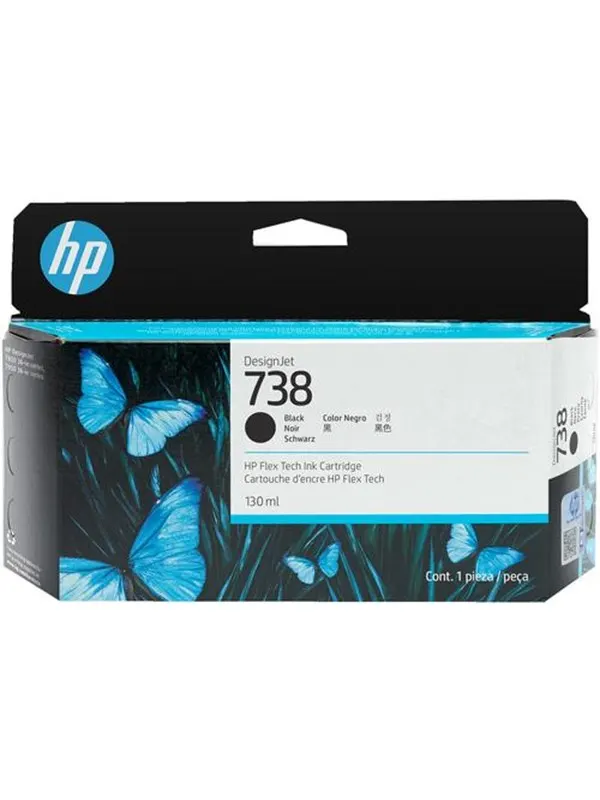 HP 738 / 498N4A - Black Ink