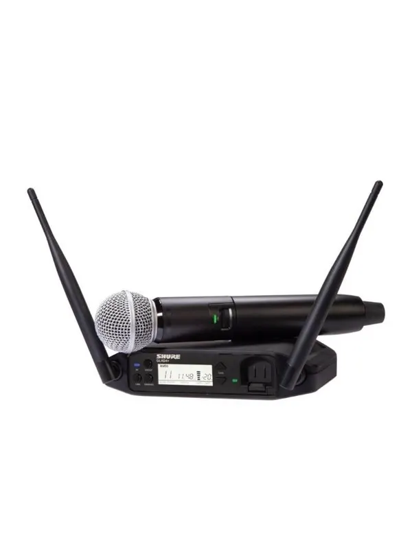 Shure Wireless Vocal System - SM58 Microphone & GLXD4+ Receiver