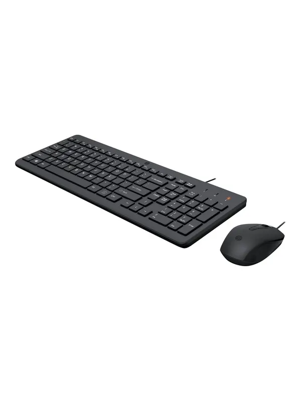 HP 150 - Tastatur &amp; Mus set - Engelska - Svart