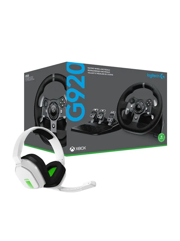 Logitech G920 + Astro A10 Bundle - Wired - Microsoft Xbox One