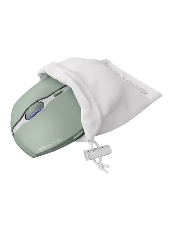 Cherry GENTIX BT - Mouse - Optic - 7 knappar - Grön