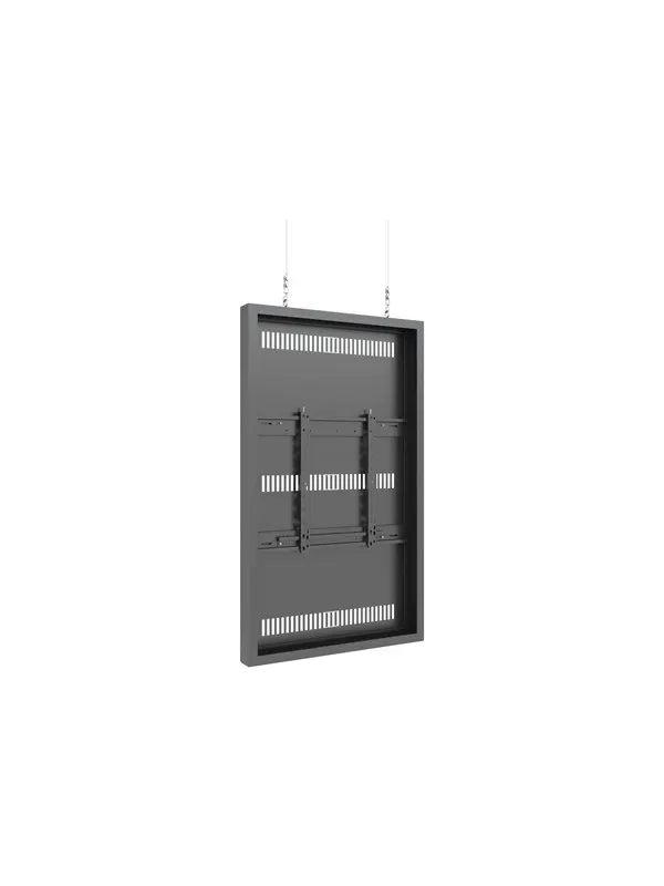 Multibrackets M Pro Series - enclosure - for digital signage panel - wire medium - black - Max 25 kg - recommended for 55"