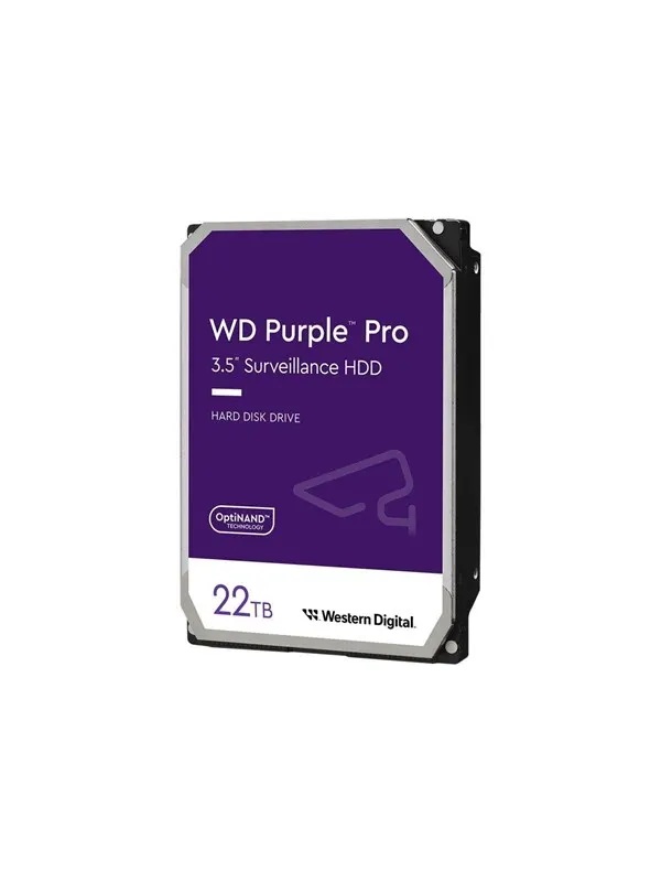 WD Purple - 22TB - Hårddisk - WD221PURP - SATA-600 - 3,5"