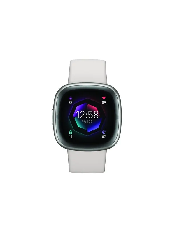 Fitbit Sense 2 Lunar White/Platinum