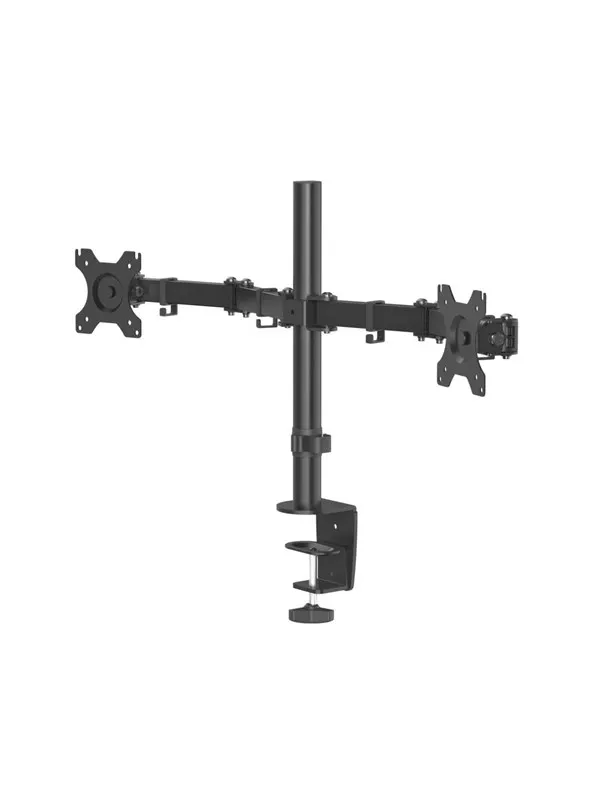 Hama Monitor Holder 2 Monitors Height-adjustable Swivel/Tilt 13" - 32"