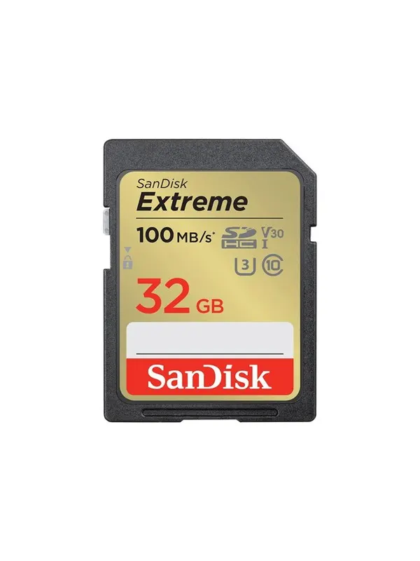 SANDISK Extreme SD - 100MB/s - 32GB